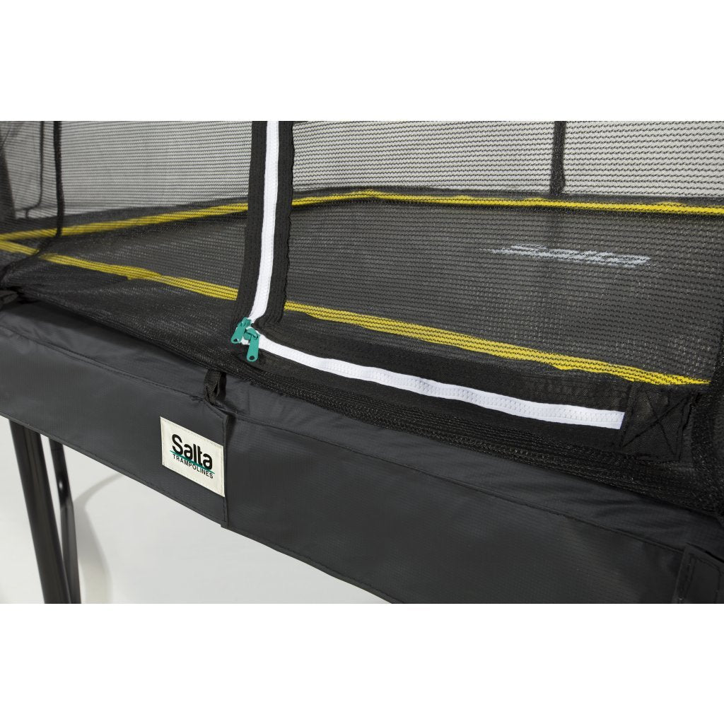 Salta Salta 5091a Comfort Edition Trampolin 153x214 cm + Sicherheitsnetz Schwarz