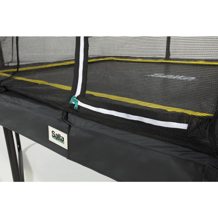 Salta Salta 5091a Comfort Edition Trampolin 153x214 cm + Sicherheitsnetz Schwarz