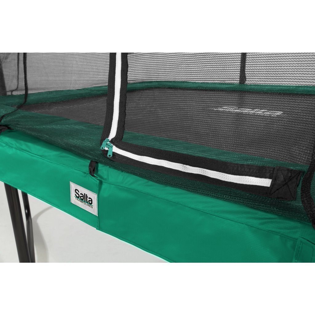 Salta Salta 5091g Comfort Edition Trampolin 153x214 cm + Sicherheitsnetz Grün grün