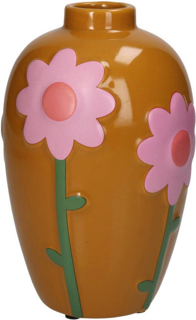 Verschiedene Vase Blumen Multi 13x13x20cm