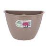 Andere Marken Blumenkastenwand Dijon 26 cm Taupe