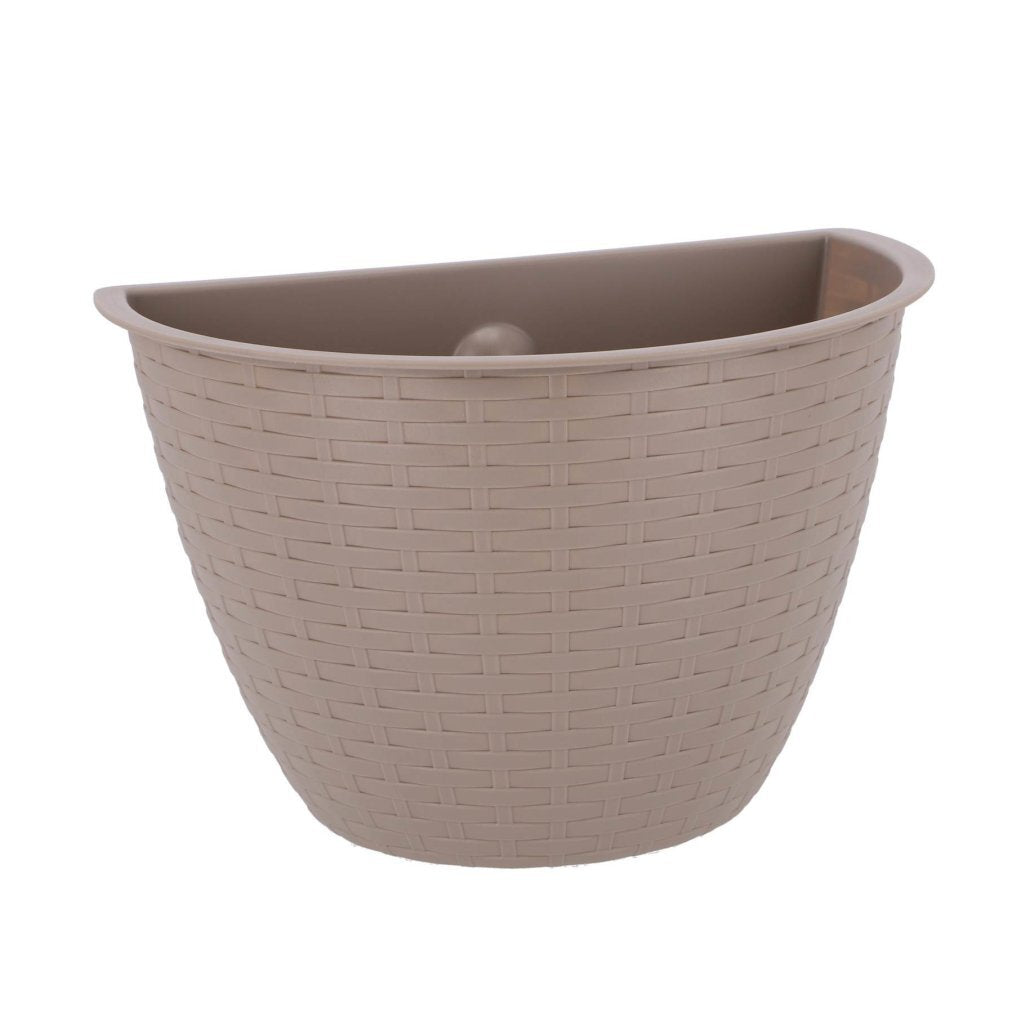 Andere Marken Blumenkastenwand Dijon 26 cm Taupe