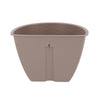 Andere Marken Blumenkastenwand Dijon 26 cm Taupe