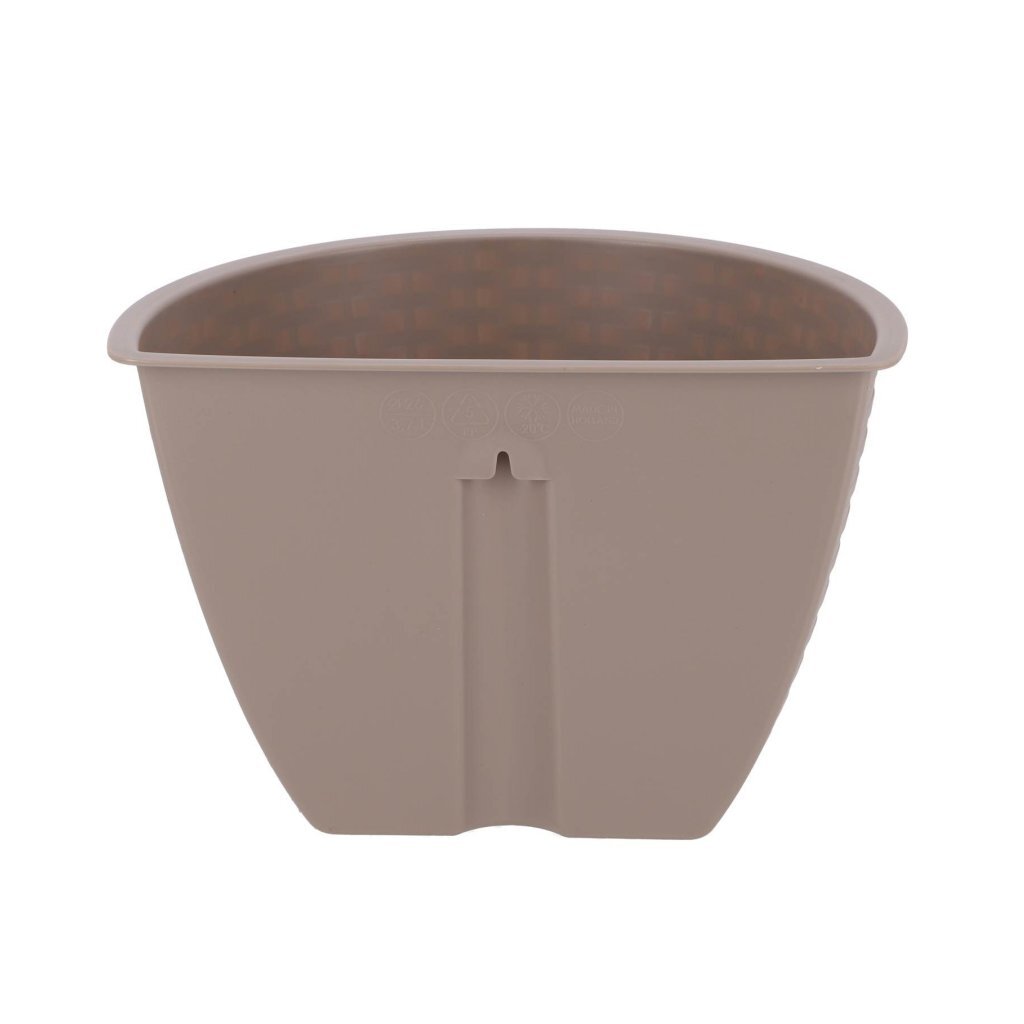 Andere Marken Blumenkastenwand Dijon 26 cm Taupe