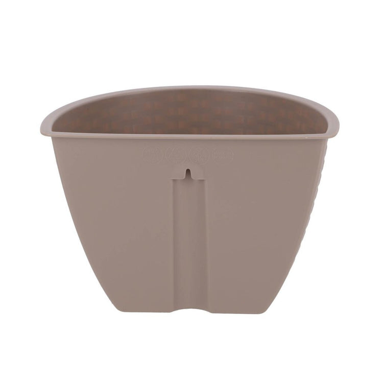 Andere Marken Blumenkastenwand Dijon 26 cm Taupe