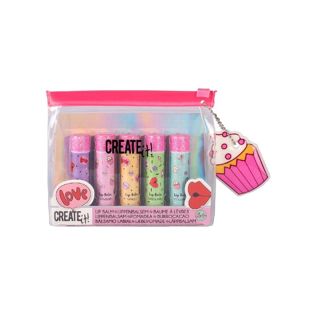 Erstelle es! Beauty Lippenbalsam in Tasche, 5..