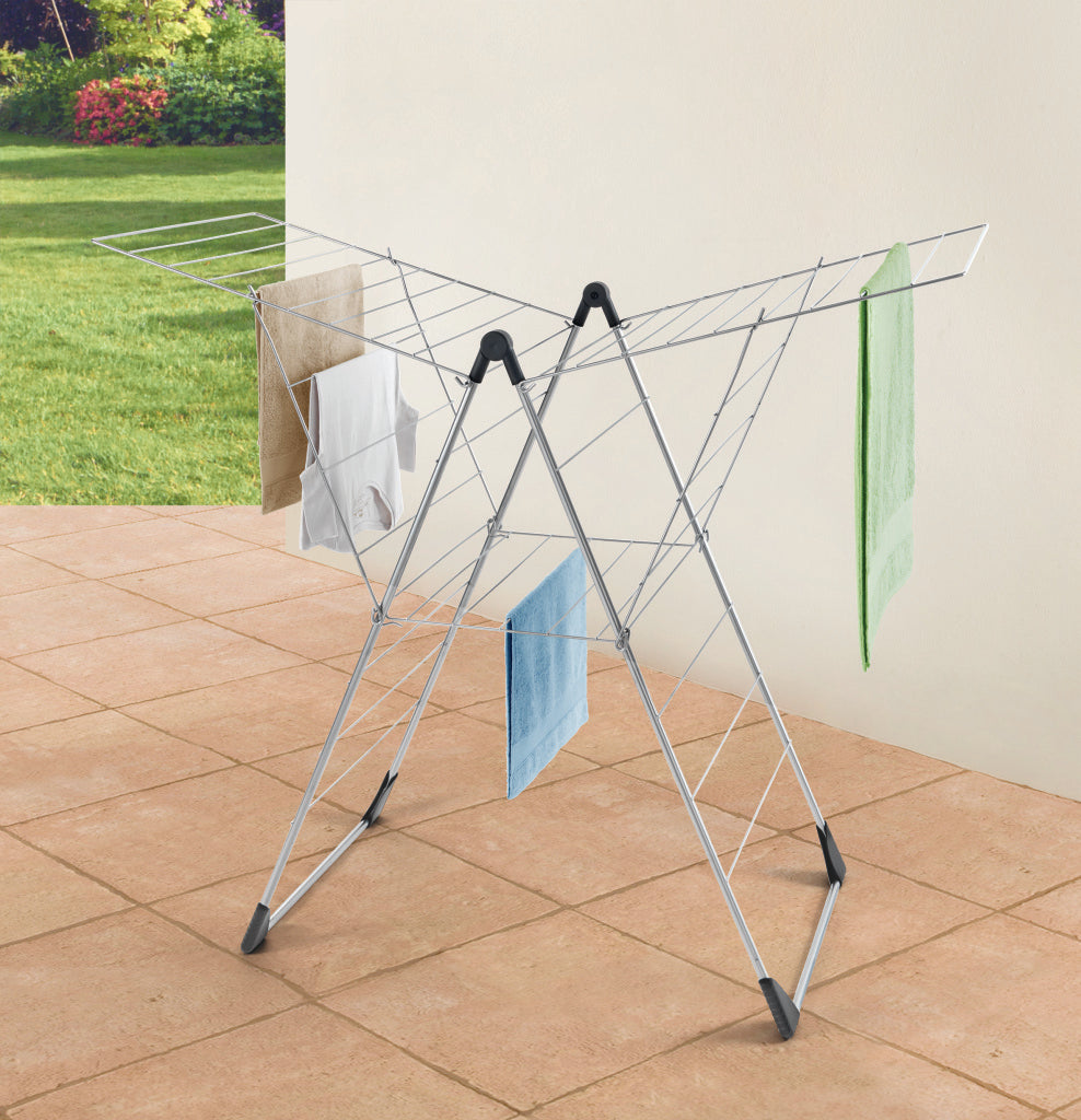 Tomado-Metaltex Tomado-Metaltex Vento 25 Draogkk 133x109x58 cm Silber 25m Trockenlänge
