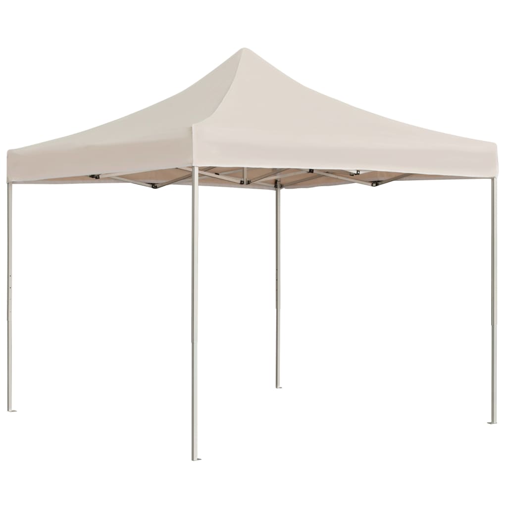 Vidaxl Partytent professionell faltbar 3x3 m Aluminiumcreme