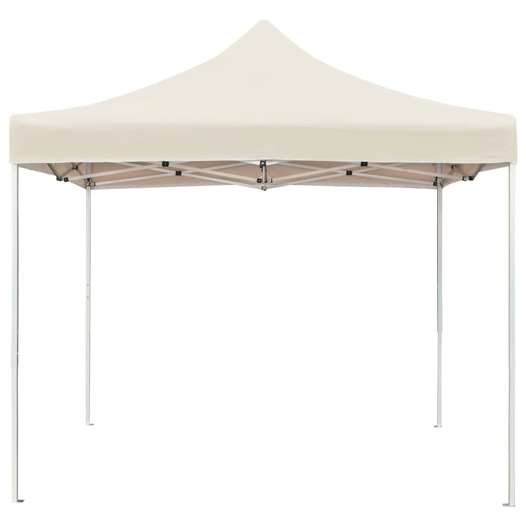 Vidaxl Partytent professionell faltbar 3x3 m Aluminiumcreme
