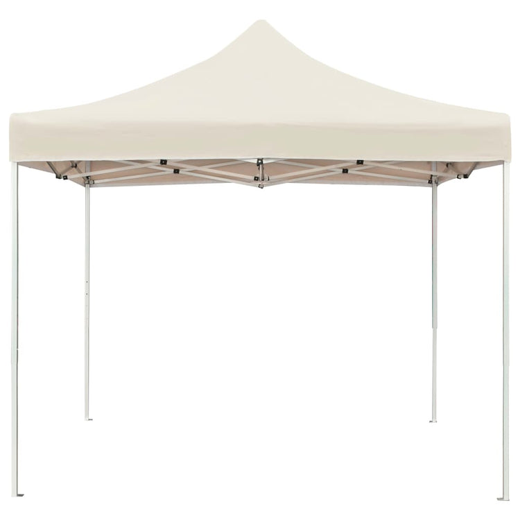 Vidaxl Partytent professionell faltbar 3x3 m Aluminiumcreme