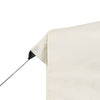 Vidaxl Partytent professionell faltbar 3x3 m Aluminiumcreme