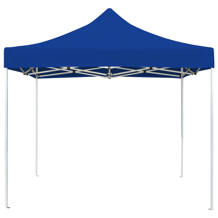 Vidaxl Partytent professionell faltbar 3x3 m Aluminiumblau