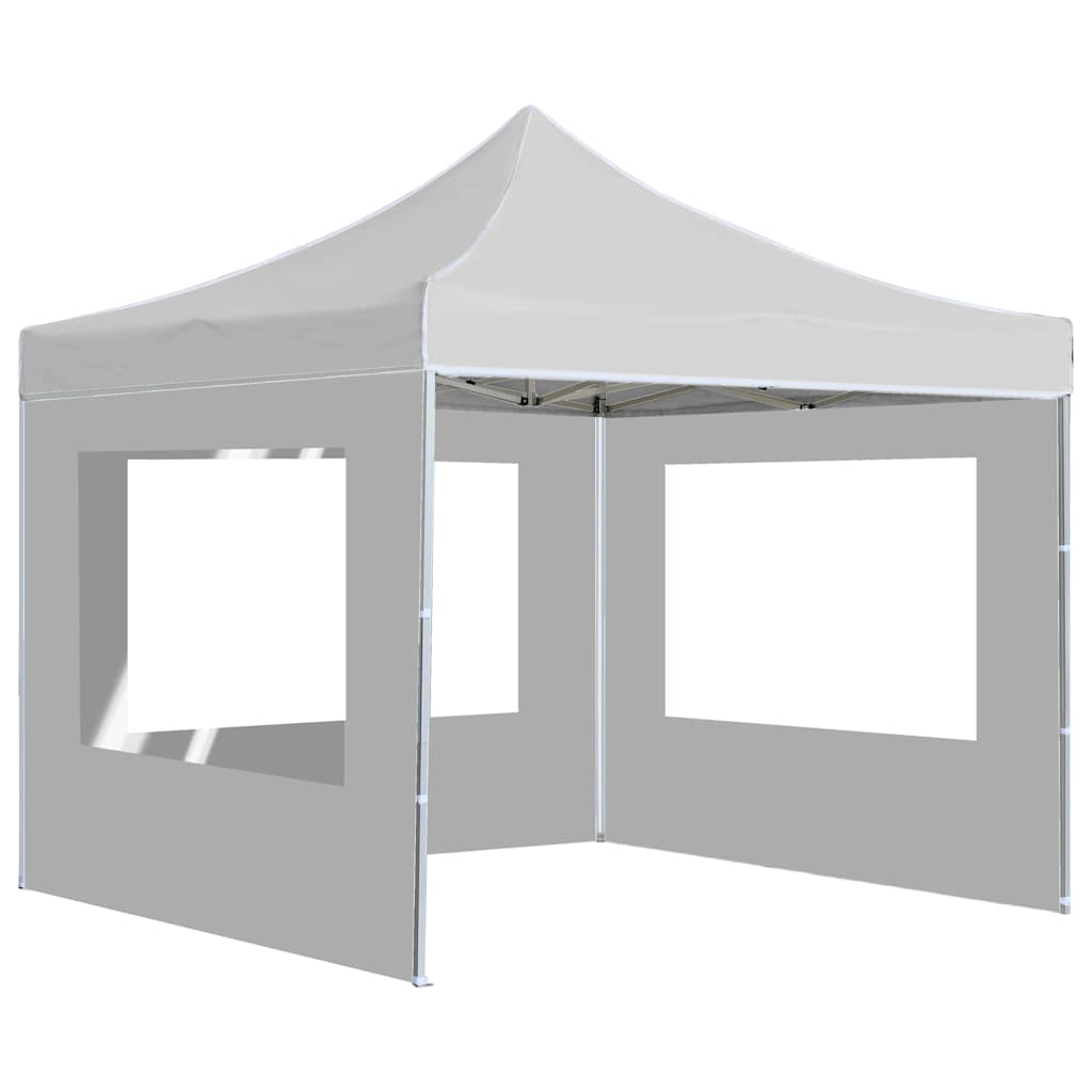 Vidaxl Partytent faltbar mit Wänden 3x3 M Aluminium Weiß