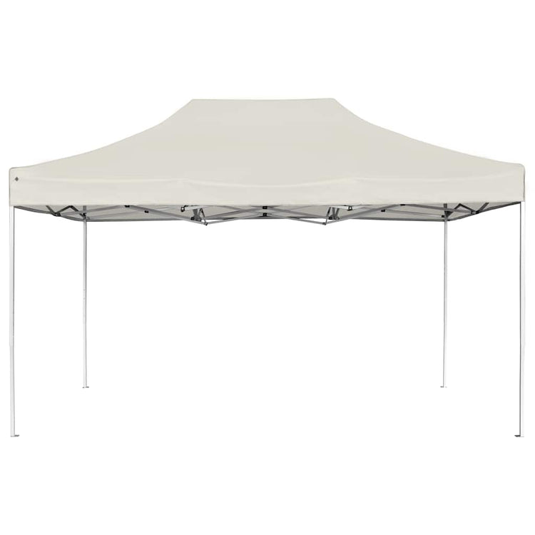 Vidaxl Partytent professionell faltbar 4,5 x 3 m Aluminiumcreme