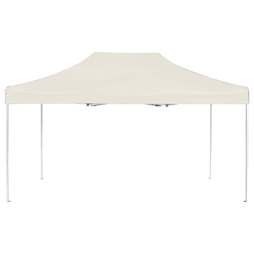Vidaxl Partytent professionell faltbar 4,5 x 3 m Aluminiumcreme