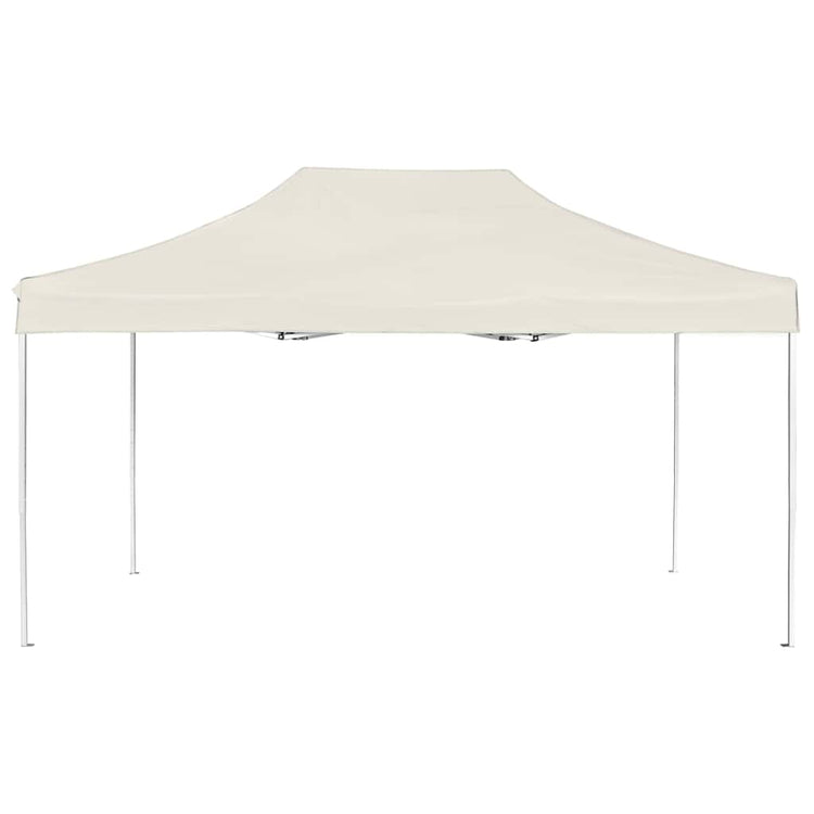 Vidaxl Partytent professionell faltbar 4,5 x 3 m Aluminiumcreme