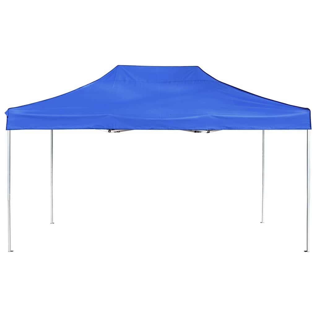 Vidaxl Partytent professionell faltbar 4,5 x 3 m Aluminiumblau