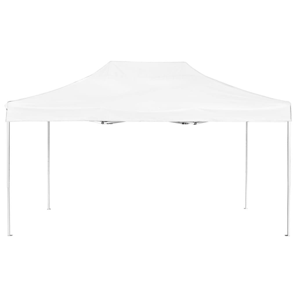 Vidaxl Partytent professionell faltbar 4,5 x 3 m Aluminium weiß