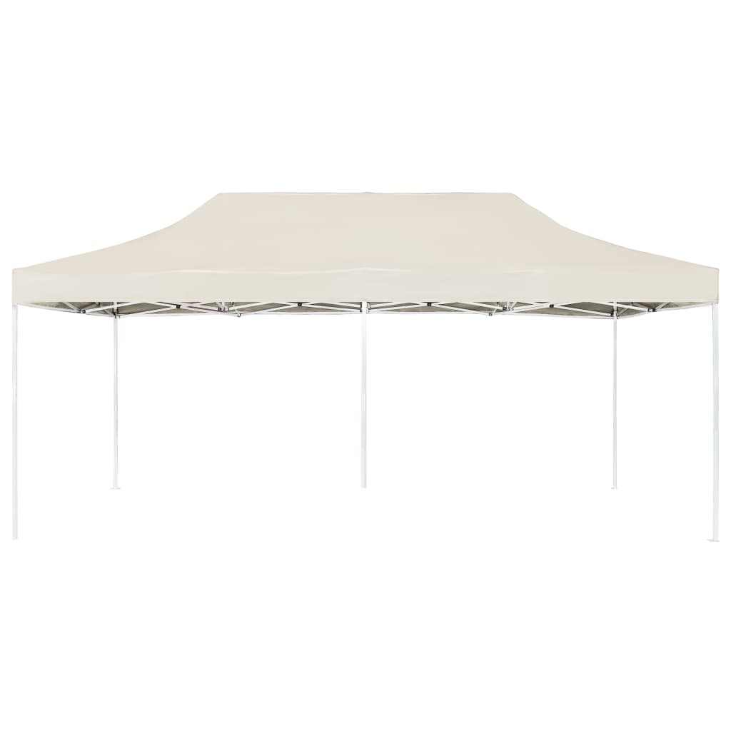 Vidaxl Partytent professionell faltbar 6x3 M Aluminiumcreme