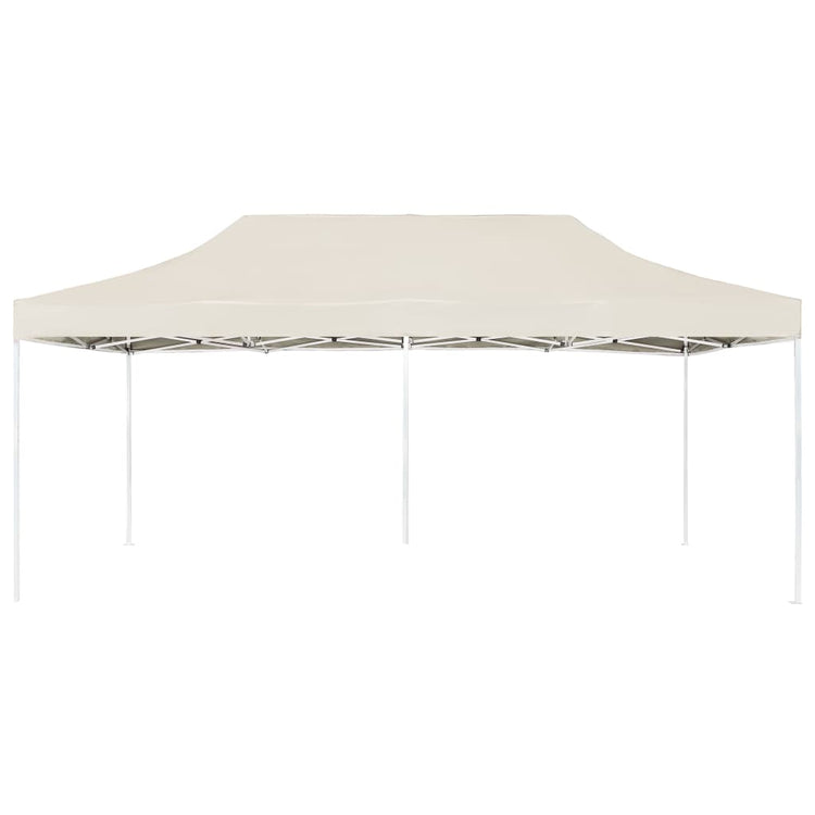 Vidaxl Partytent professionell faltbar 6x3 M Aluminiumcreme