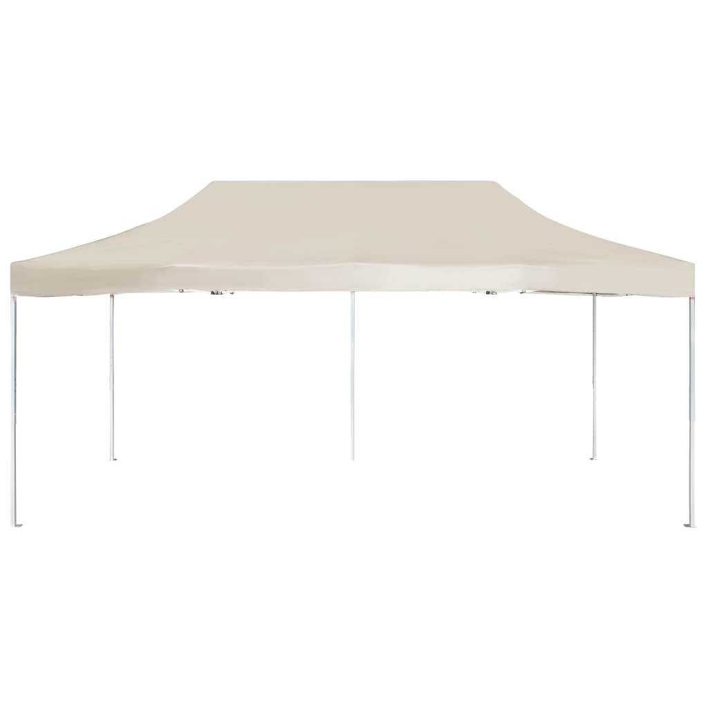 Vidaxl Partytent professionell faltbar 6x3 M Aluminiumcreme