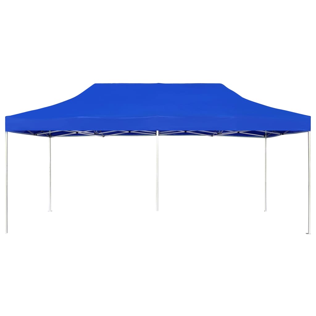Vidaxl Partytent professionell faltbar 6x3 m Aluminiumblau