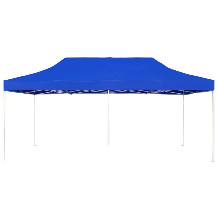 Vidaxl Partytent professionell faltbar 6x3 m Aluminiumblau