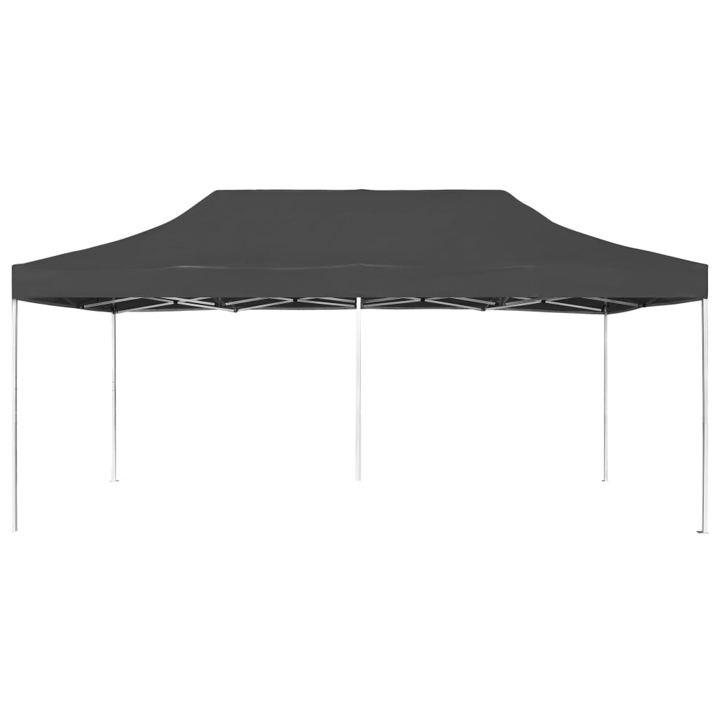 Vidaxl Partytent professionell faltbar 6x3 M Aluminium Anthrazit