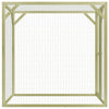 Vidaxl Chicken Coop 1,5x1.5x2 M Stahl