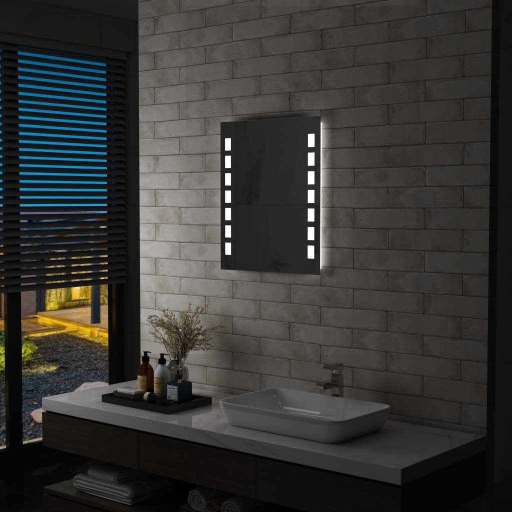 Vidaxl Badezimmerspiegel LED 50x60 cm