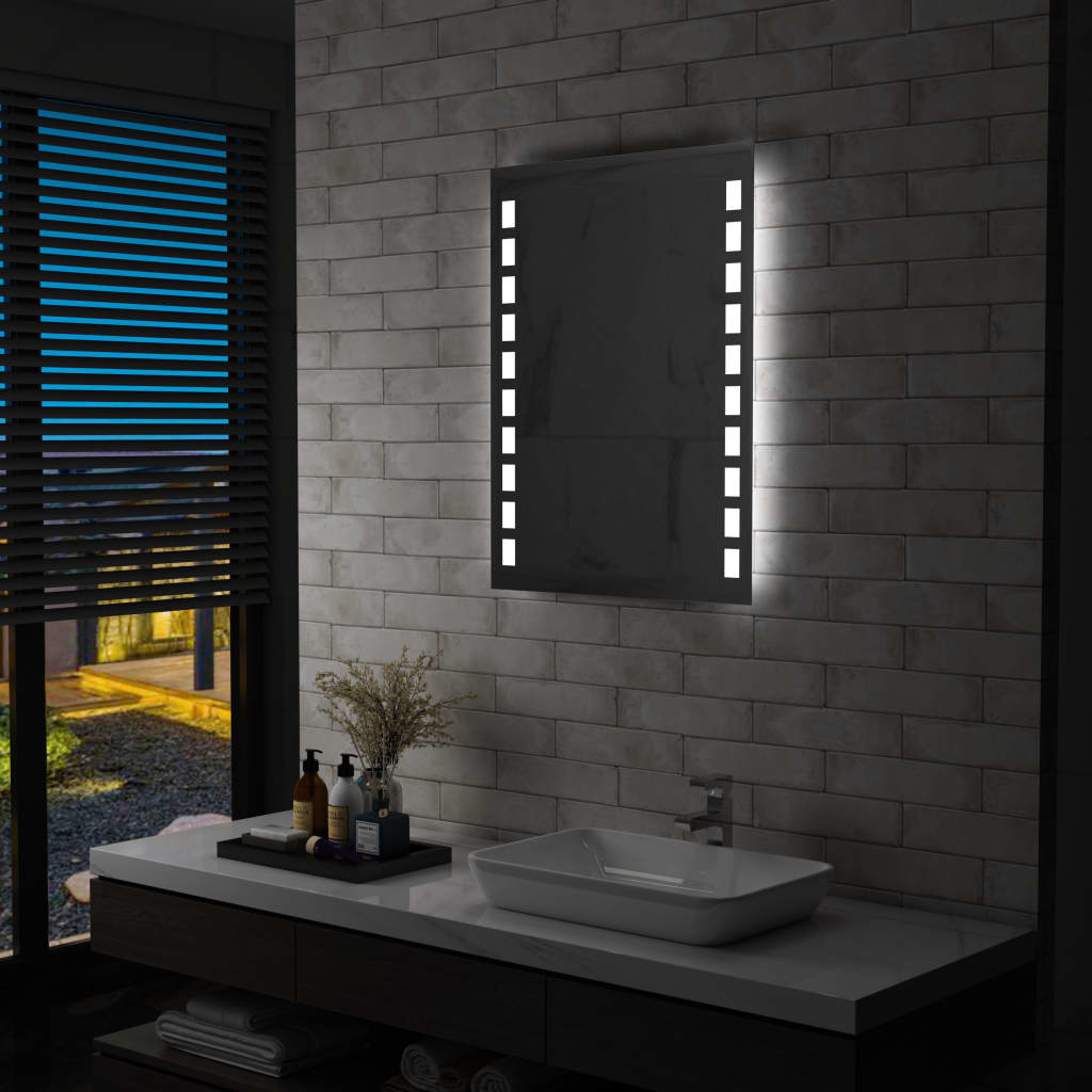 Vidaxl Badezimmerspiegel LED 60x80 cm