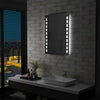 Vidaxx Badezimmerspiegel LED 60x80 cm
