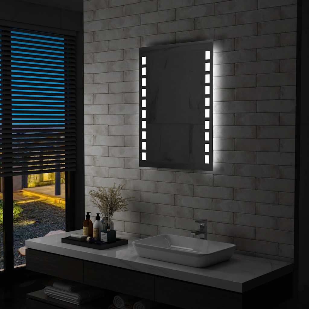 Vidaxx Badezimmerspiegel LED 60x80 cm