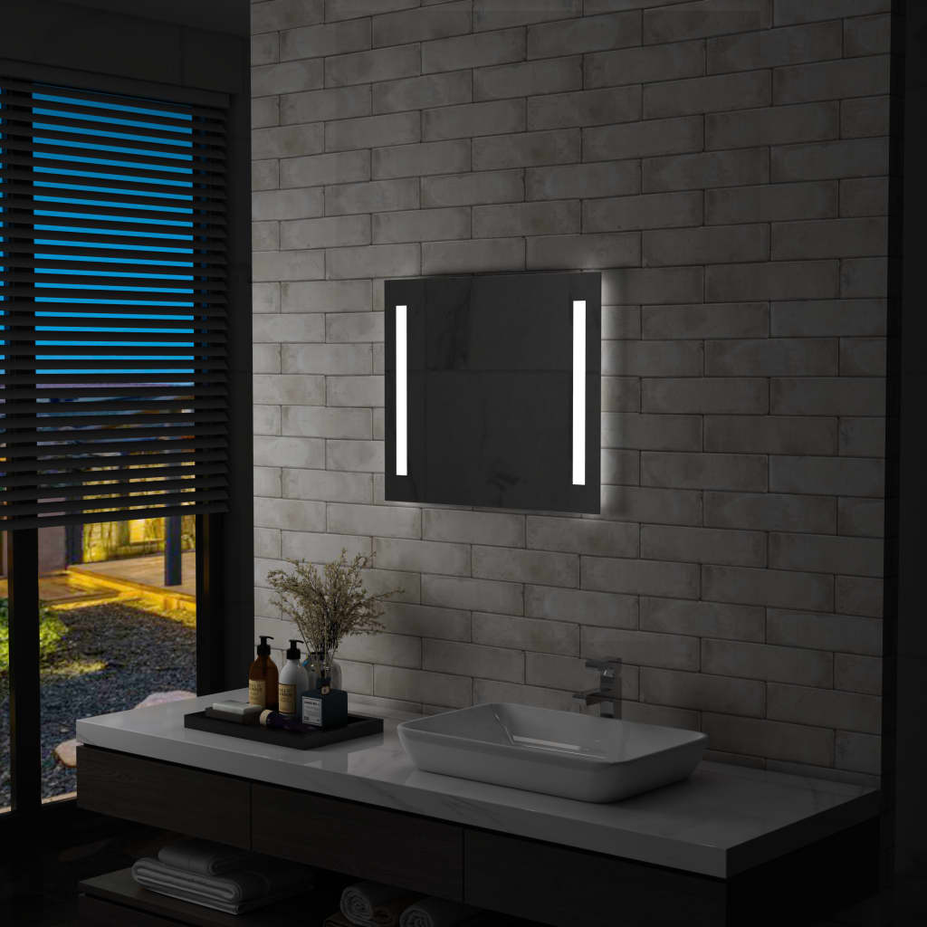 Vidaxl Badezimmerspiegel LED 60x50 cm