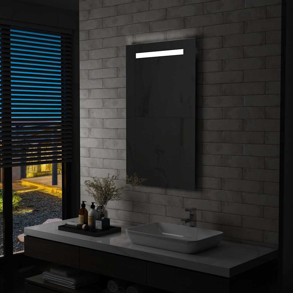 Vidaxl Badezimmerspiegel LED 60x100 cm