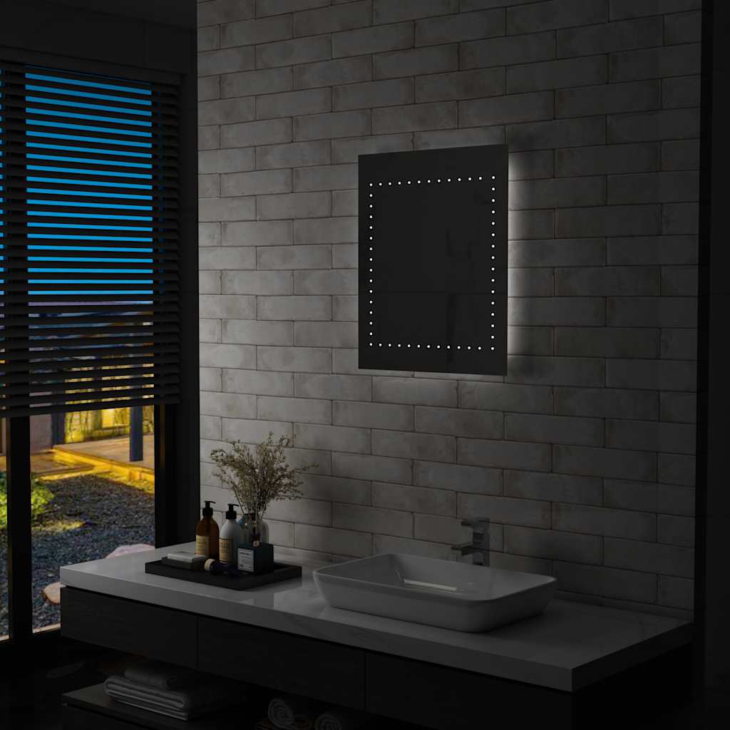Vidaxl Badezimmerspiegel LED 50x60 cm