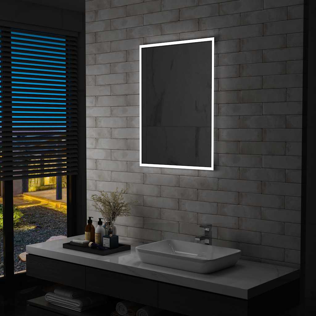 Vidaxl Badezimmerspiegel LED 60x80 cm
