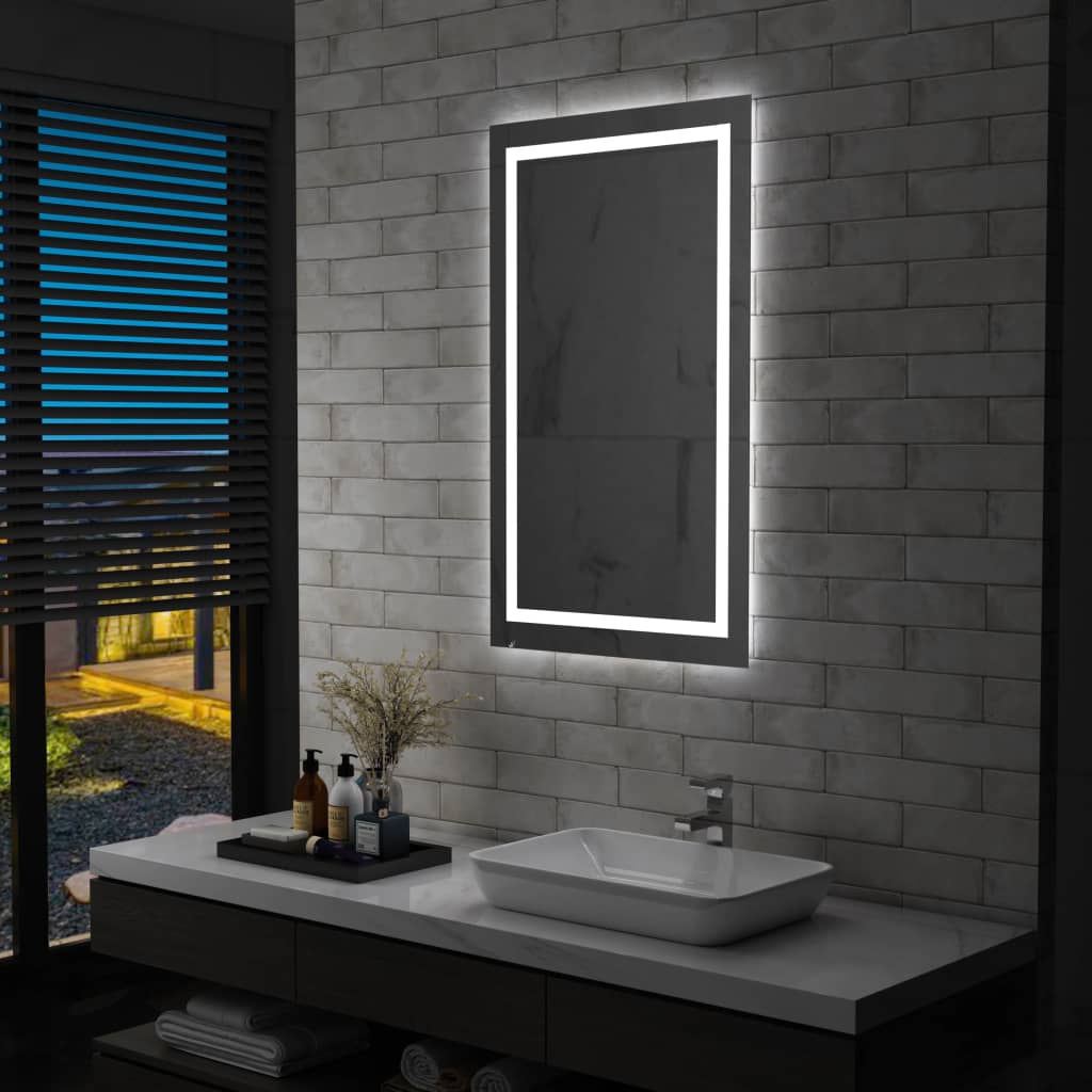 Vidaxl Badezimmerspiegel LED mit Touchsensor 60x100 cm