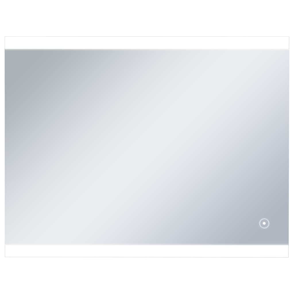 Vidaxl Badezimmerspiegel LED mit Touchsensor 80x60 cm
