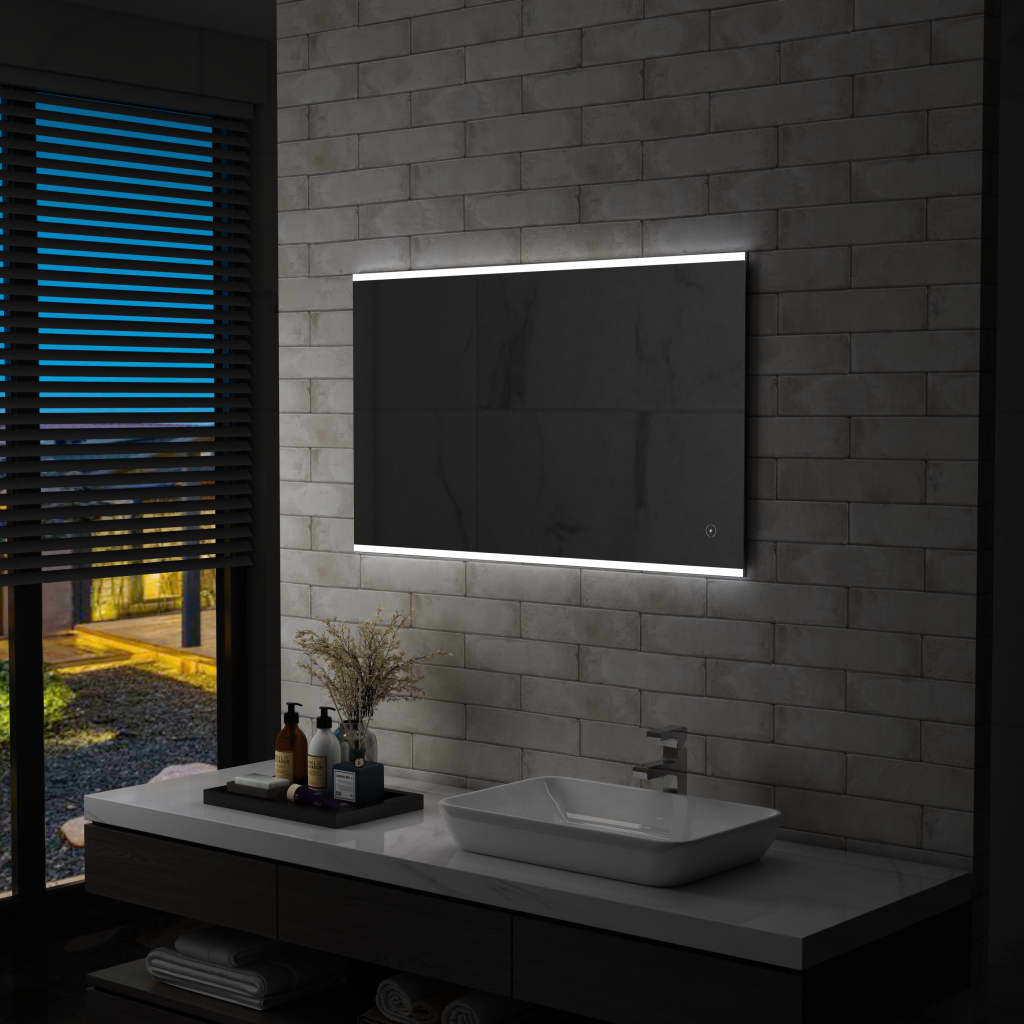 Vidaxl Badezimmerspiegel LED mit Touchsensor 100x60 cm