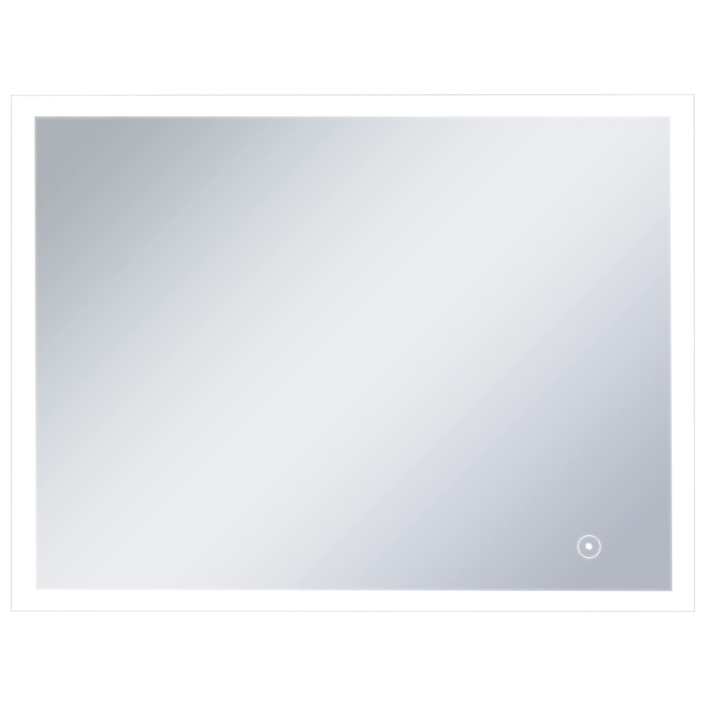Vidaxl Badezimmerspiegel LED mit Touchsensor 80x60 cm