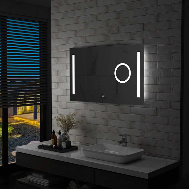 Vidaxl Badezimmerspiegel LED mit Touchsensor 100x60 cm