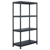 Vidaxx Lagerregal 100 kg 60x30x138 cm Kunststoff schwarz