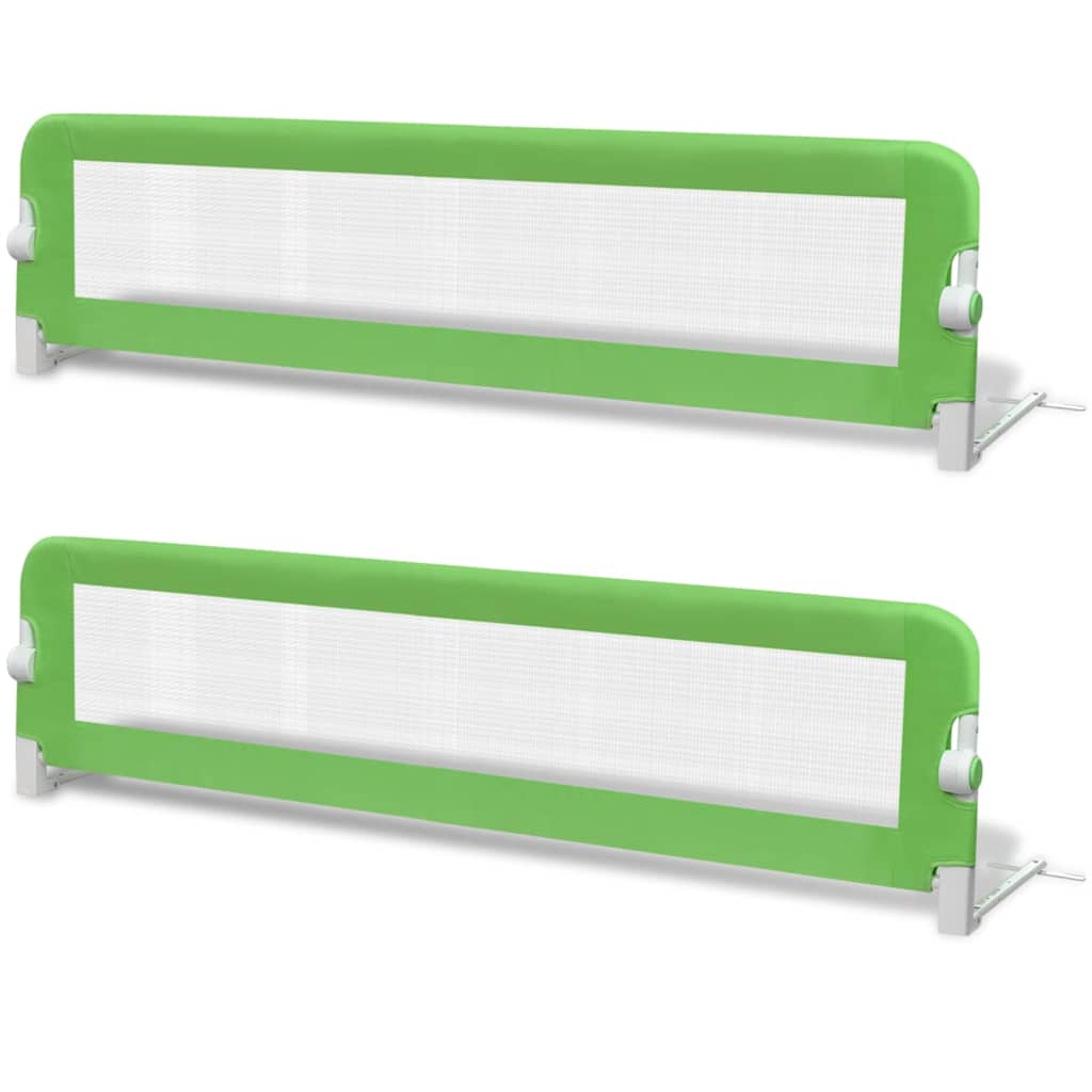 Vidaxl Kinderbetten 2 ST 150x42 cm Grün