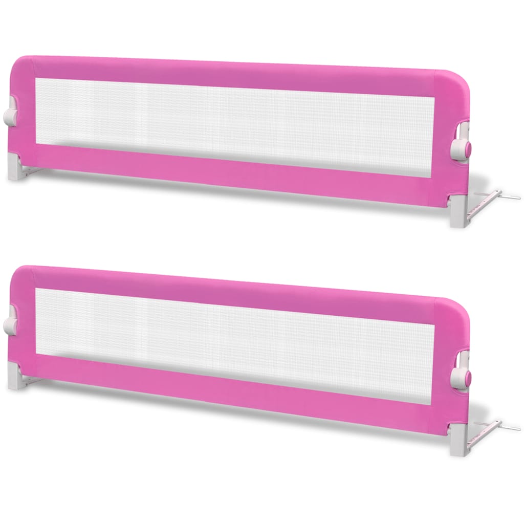 Vidaxl Kinderbetten 2 ST 150x42 cm Pink