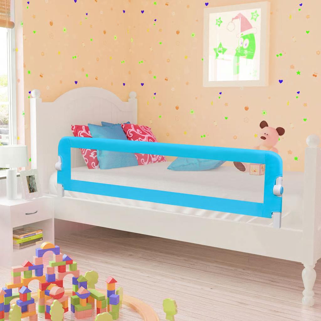 Vidaxl Kinderbetten 2 St 150x42 cm blau