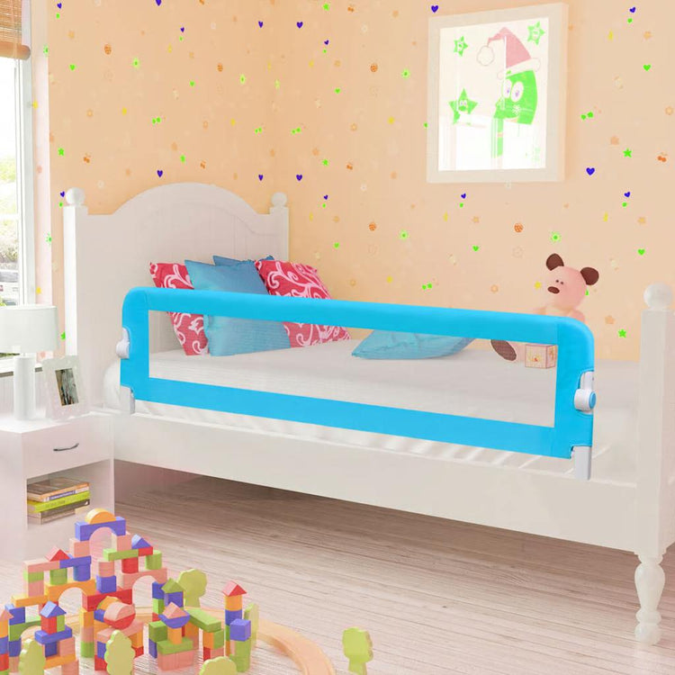 Vidaxl Kinderbetten 2 St 150x42 cm blau