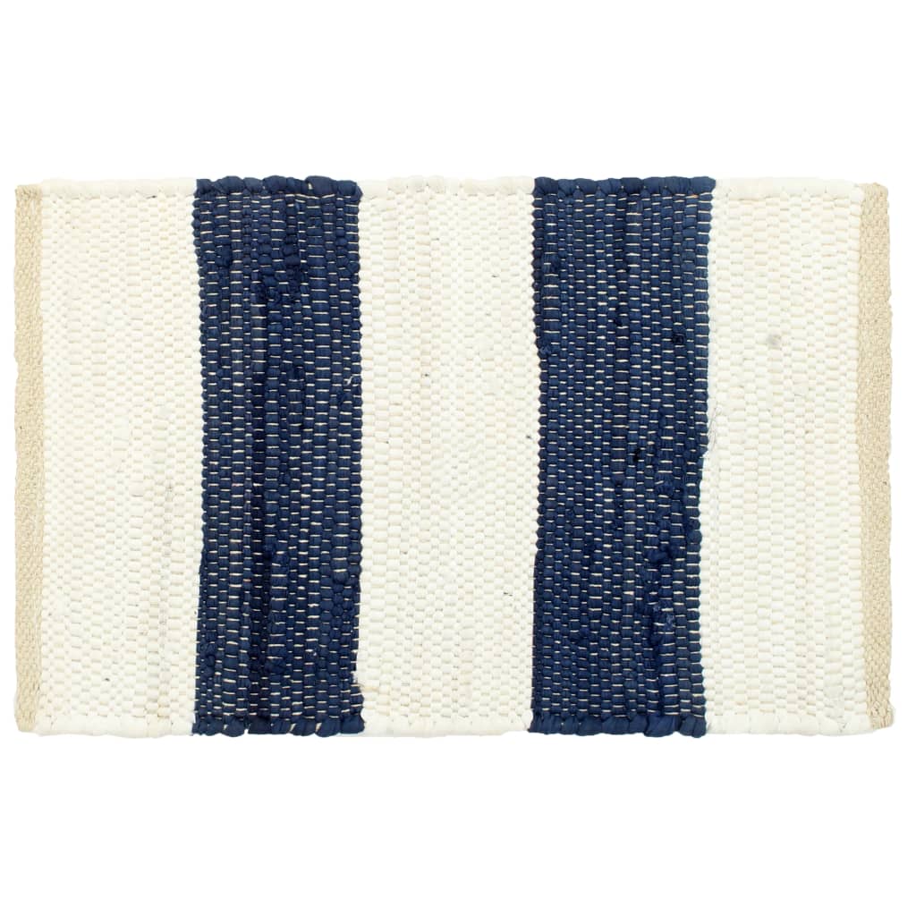 VIDAXL -Taschen 6 St. Chindi gestreift 30 x 45 cm blau und weiß
