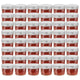 Vidaxxl Marmeladengläser mit silberfarbenem Deckel 48 Stück 110 ml Glas