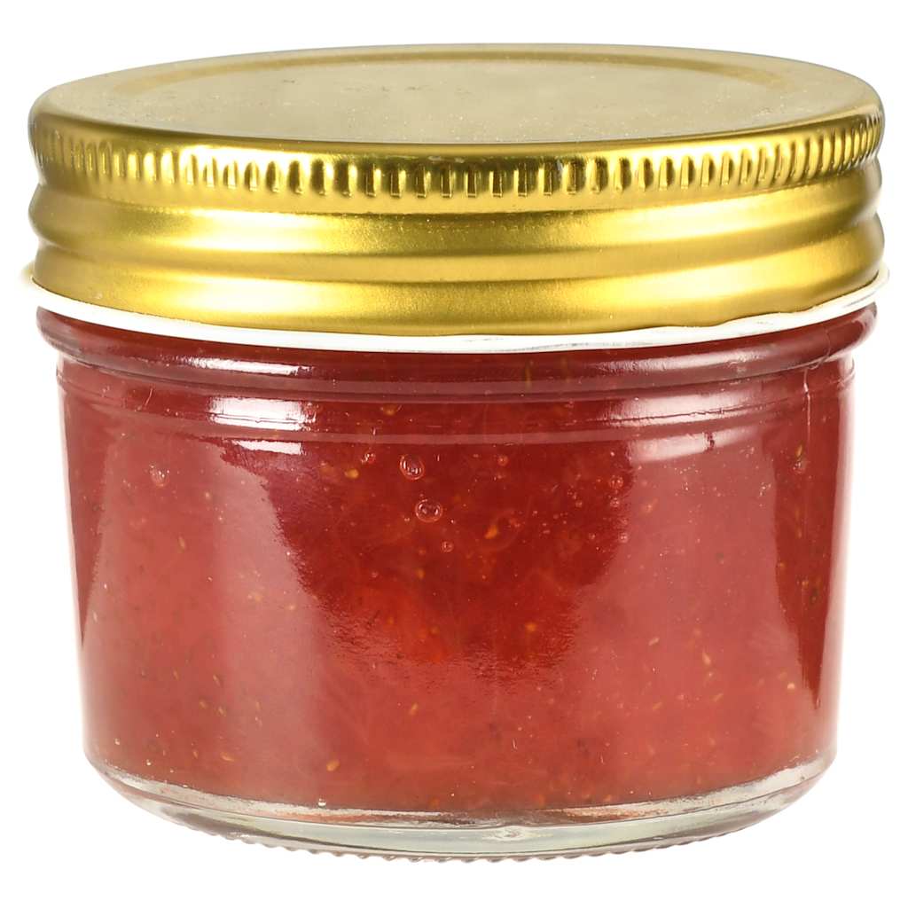 Vidaxl -Marmeladengläser mit goldfarbenen Deckeln 24 St 110 ml Glas